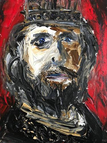 Original Portrait Painting by Dmytro Grishchenko