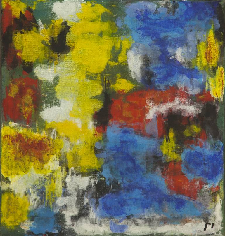 Original Abstract Expressionism Abstract Painting by Paul Blenkhorn
