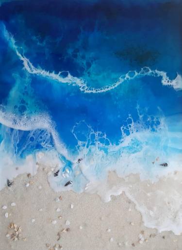Lanikai - 3D resin ocean art thumb