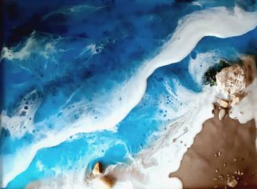 Print of Abstract Beach Paintings by Laura Carmen Todoran