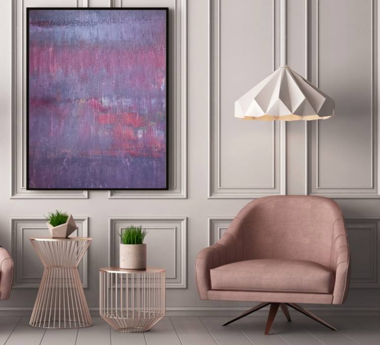 Original Modern Abstract Painting by Laura Carmen Todoran