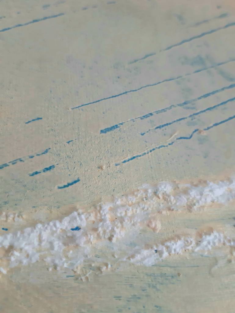 Original Minimalism Abstract Painting by Laura Carmen Todoran