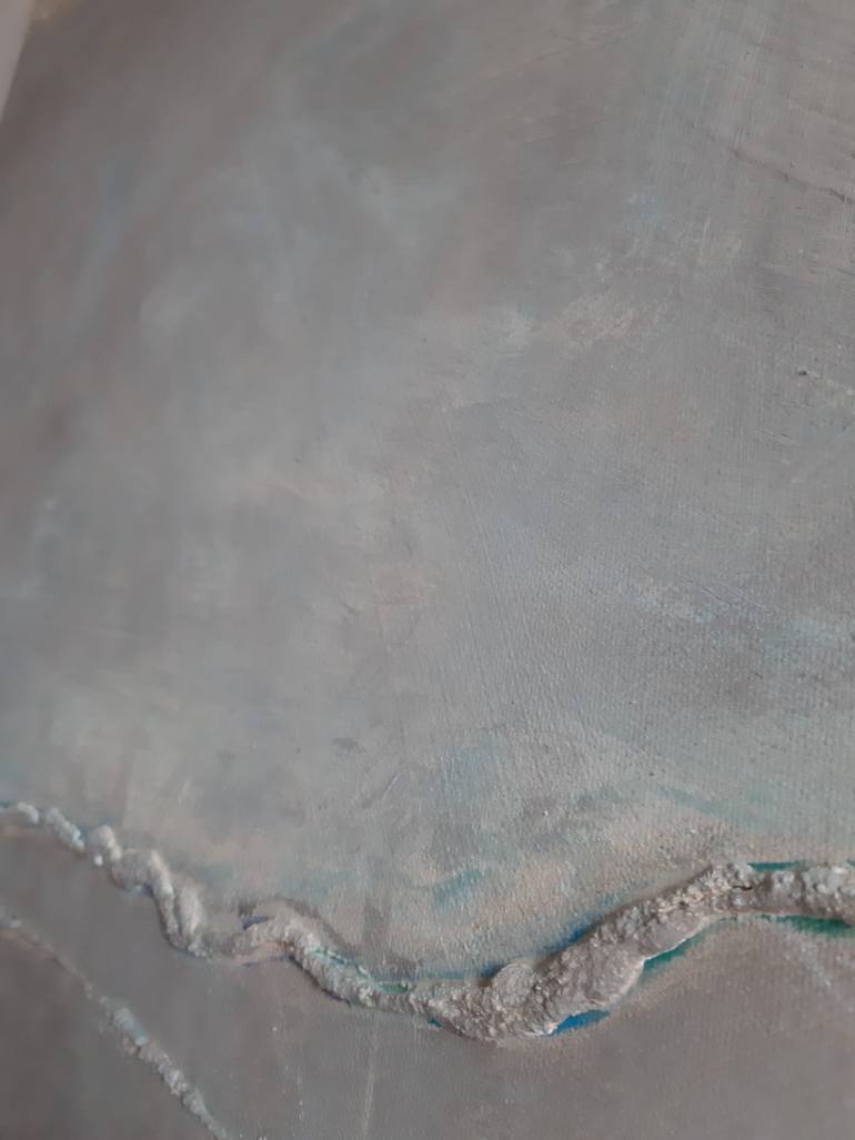 Original Minimalism Abstract Painting by Laura Carmen Todoran
