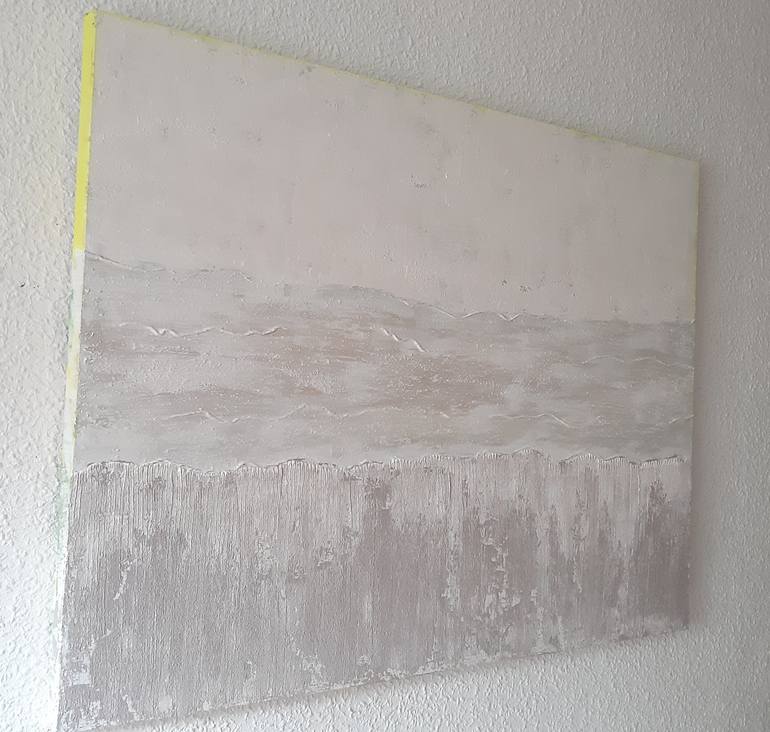 Original Minimalism Abstract Painting by Laura Carmen Todoran