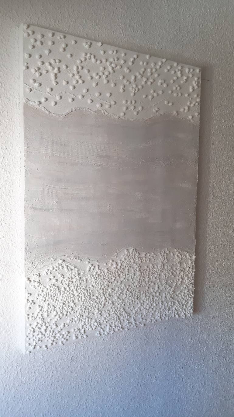 Original Minimalism Abstract Painting by Laura Carmen Todoran