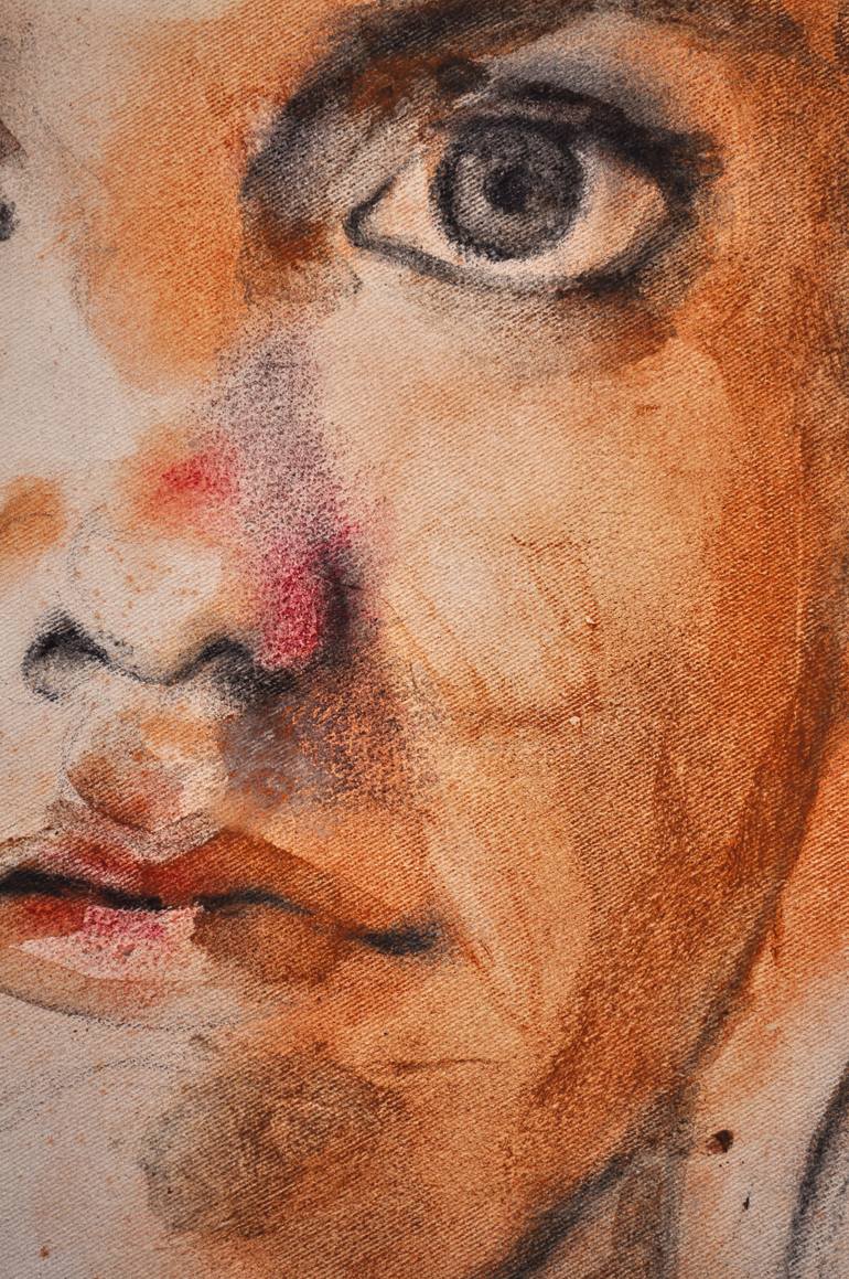 Original Figurative People Painting by Alzbeta Muller