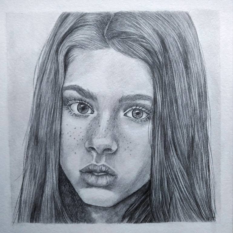 drawing on pencil