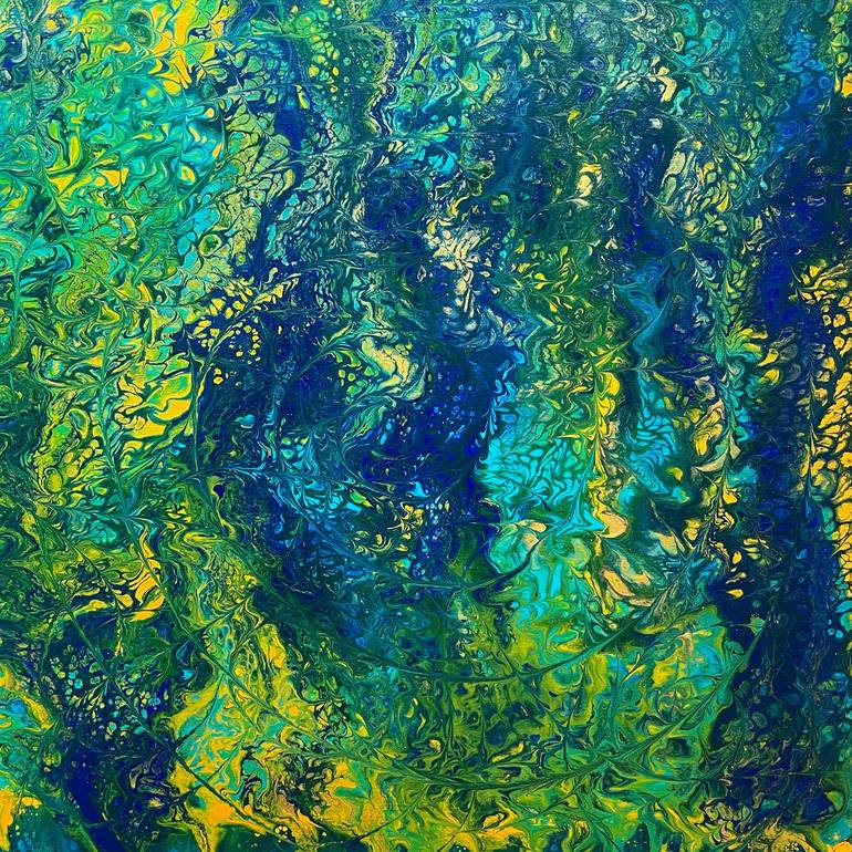 Original Abstract Painting by Anna Kunt