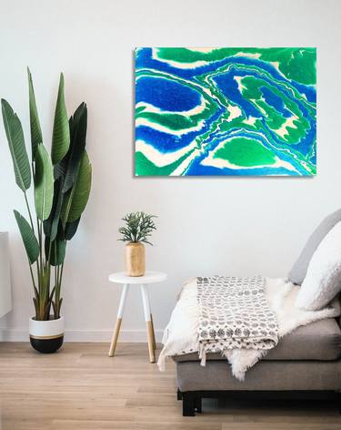 Original Modern Abstract Paintings by Anna Kunt