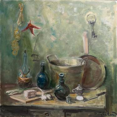 Original Still Life Painting by Anna Stratovich