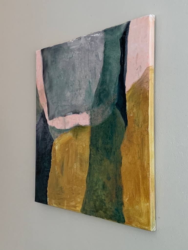 Original Abstract Expressionism Abstract Painting by Nina Bellerman