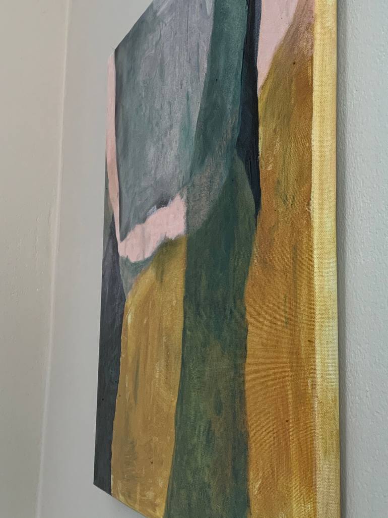 Original Abstract Expressionism Abstract Painting by Nina Bellerman