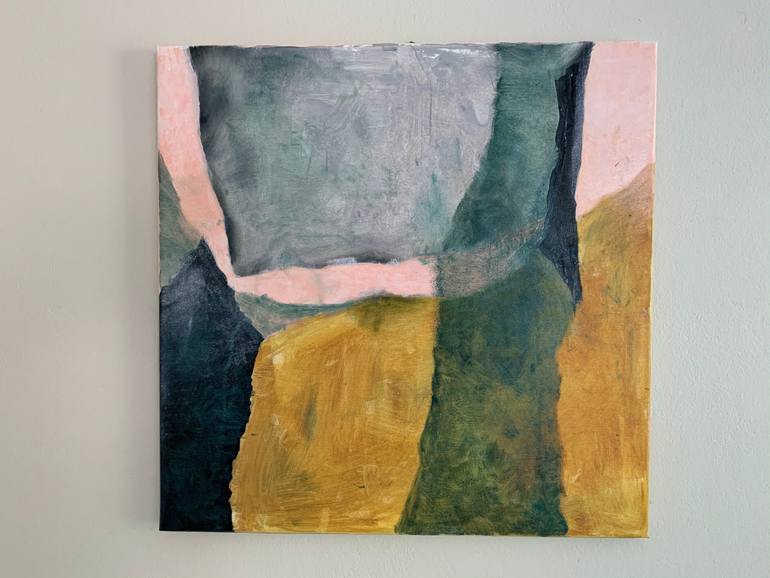 Original Abstract Expressionism Abstract Painting by Nina Bellerman