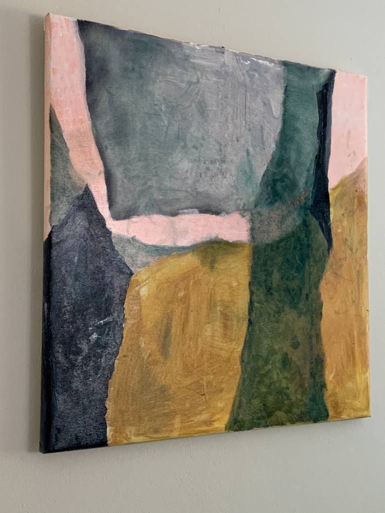 Original Abstract Expressionism Abstract Painting by Nina Bellerman