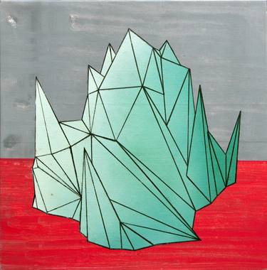Original Geometric Painting by Andrea Marcoccia
