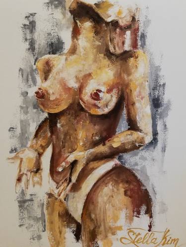 Print of Erotic Paintings by Stella Kim