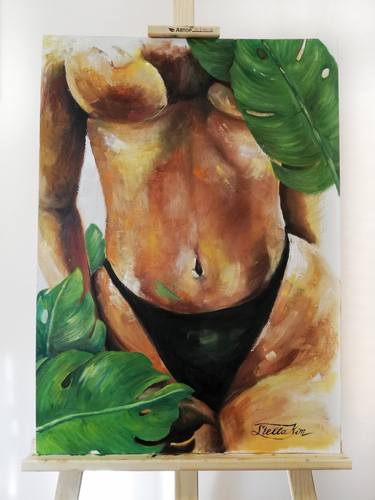 Print of Fine Art Erotic Paintings by Stella Kim