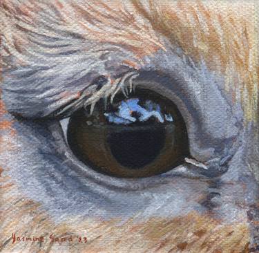 Original Fine Art Animal Paintings by Yasmine Saad