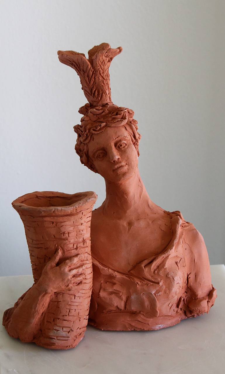 Original Women Sculpture by sarah myers