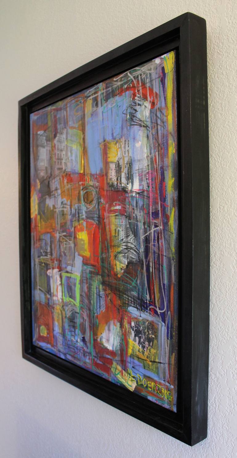 Original Abstract Painting by Michael Doering