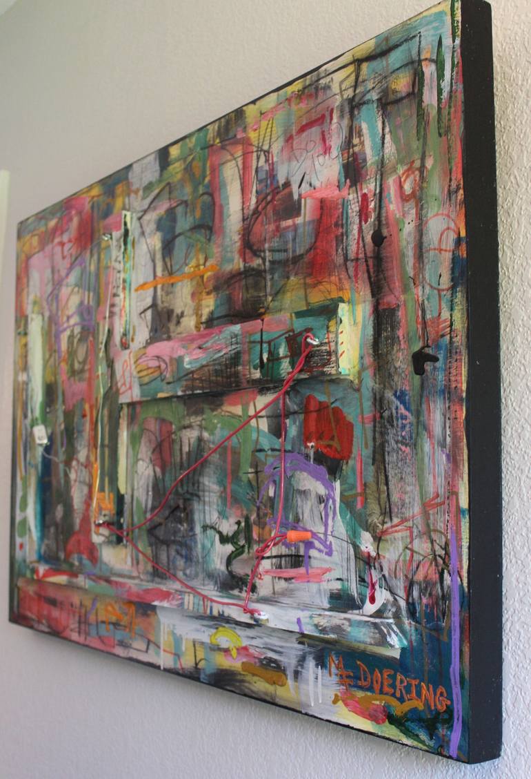 Original Abstract Painting by Michael Doering