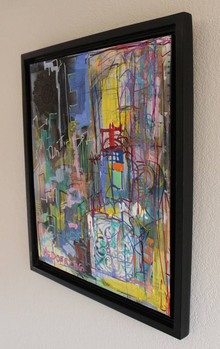 Original Abstract Painting by Michael Doering