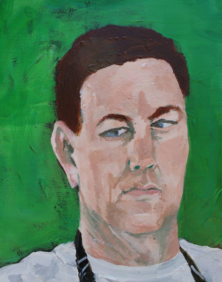 Original Portrait Painting by Michael Doering