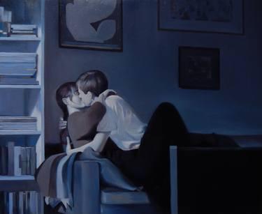 Original Love Painting by Zoriana Petriv