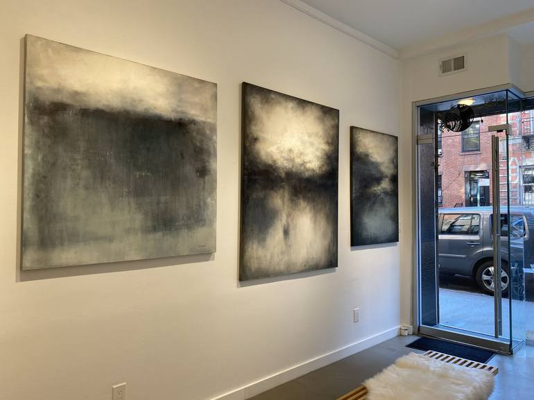 Original Abstract Painting by Xanthippe Tsalimi