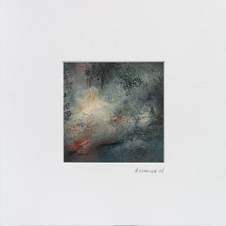 Original Abstract Painting by Xanthippe Tsalimi