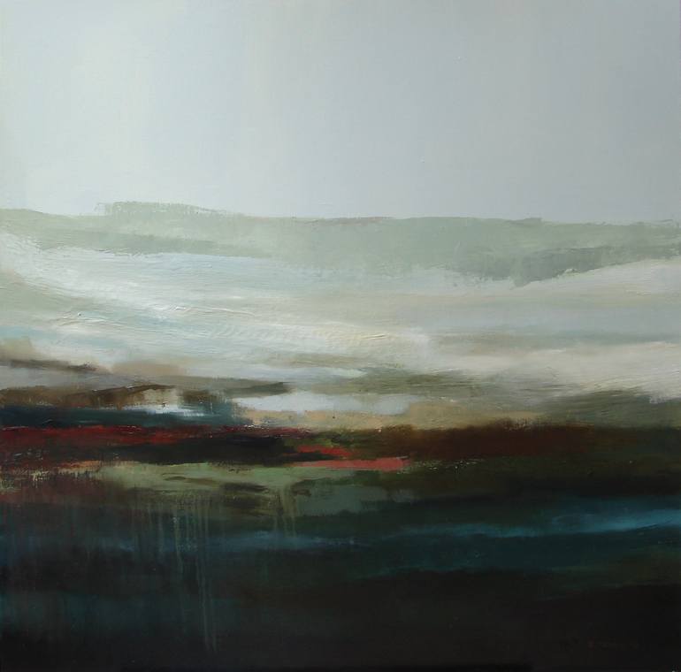 landscape VI Painting by xanthippe tsalimi | Saatchi Art