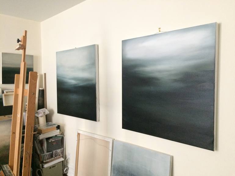 Original Abstract Painting by Xanthippe Tsalimi