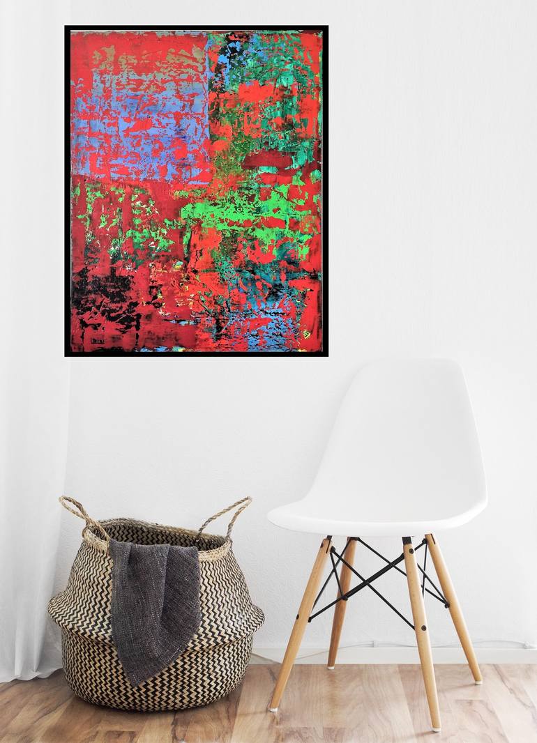 Original Modern Abstract Painting by Lucyanne Terni