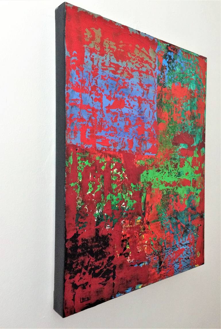 Original Modern Abstract Painting by Lucyanne Terni