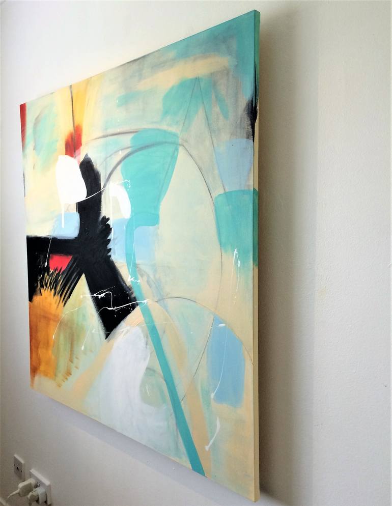 Original Modern Abstract Painting by Lucyanne Terni