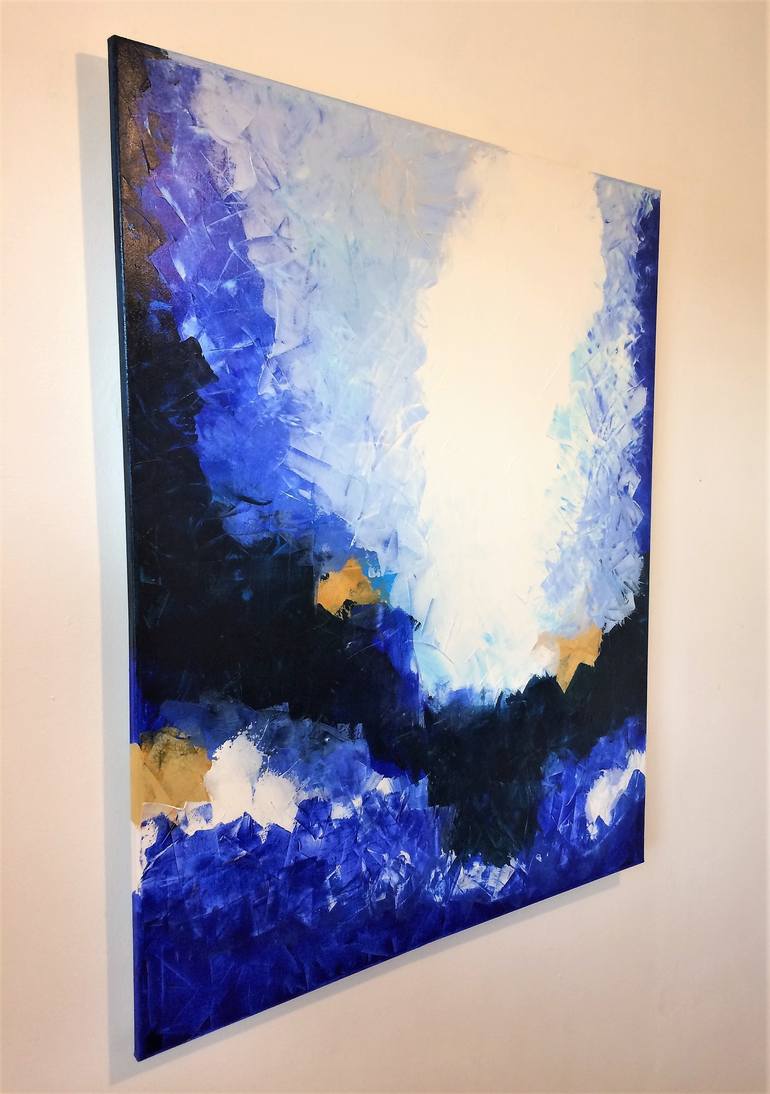 Original Modern Abstract Painting by Lucyanne Terni