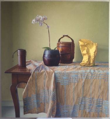 Still Life with Yellow Paper Bag thumb