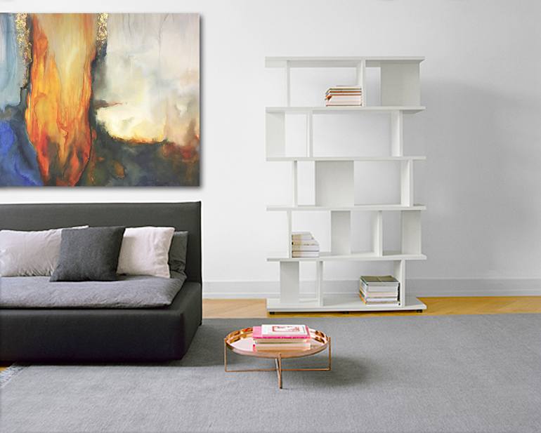 Original Abstract Expressionism Abstract Painting by Barry Spence