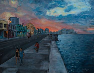 Original Contemporary Travel Painting by Milan Petrović