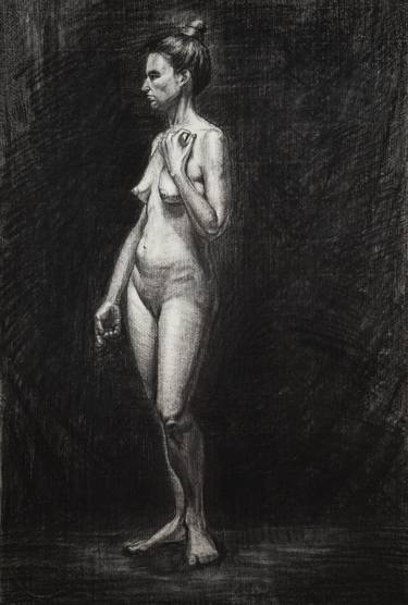 Print of Nude Drawings by Milan Petrović