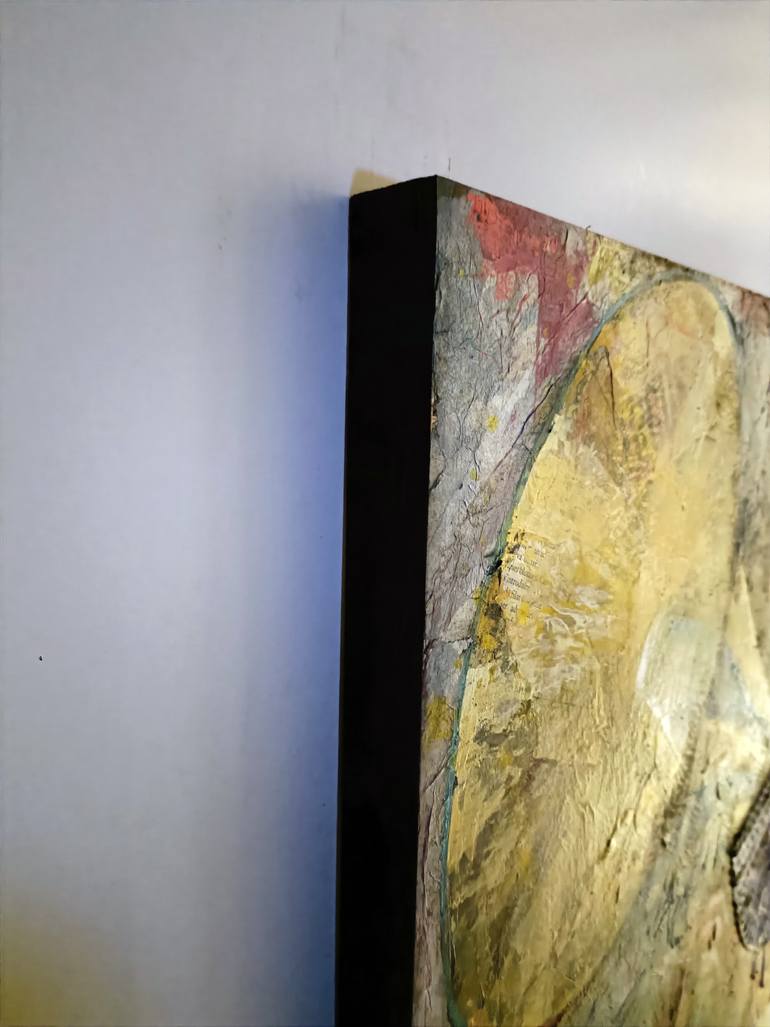 Original Abstract Expressionism People Painting by Josep Pozo 