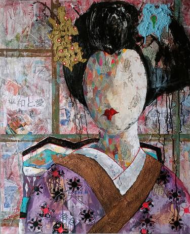 Original Abstract Expressionism Abstract Painting by Josep Pozo 