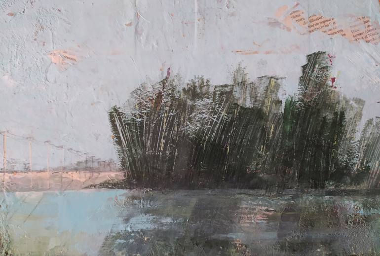 Original Impressionism Nature Painting by Josep Pozo 