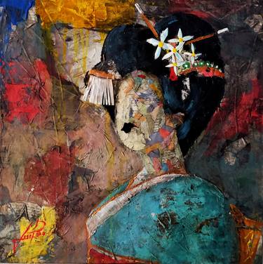 Print of Expressionism Portrait Collage by Josep Pozo