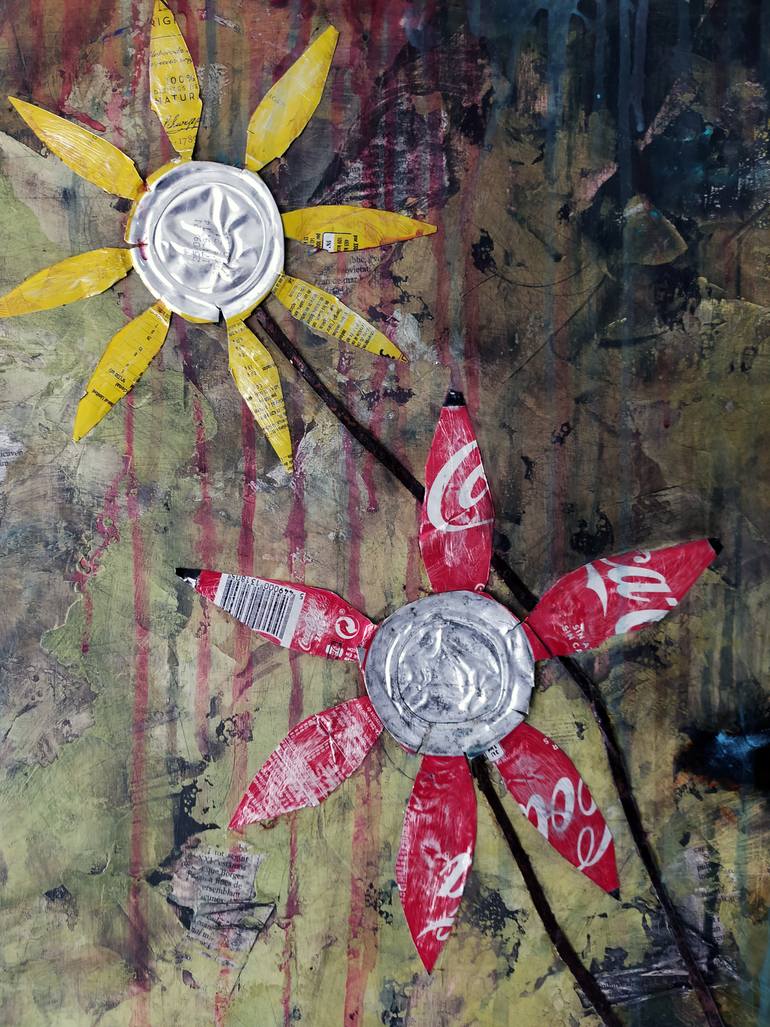 Original Expressionism People Collage by Josep Pozo 