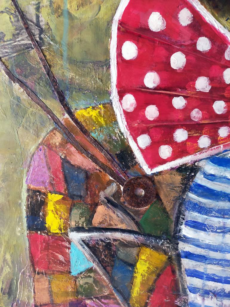 Original Expressionism People Collage by Josep Pozo 