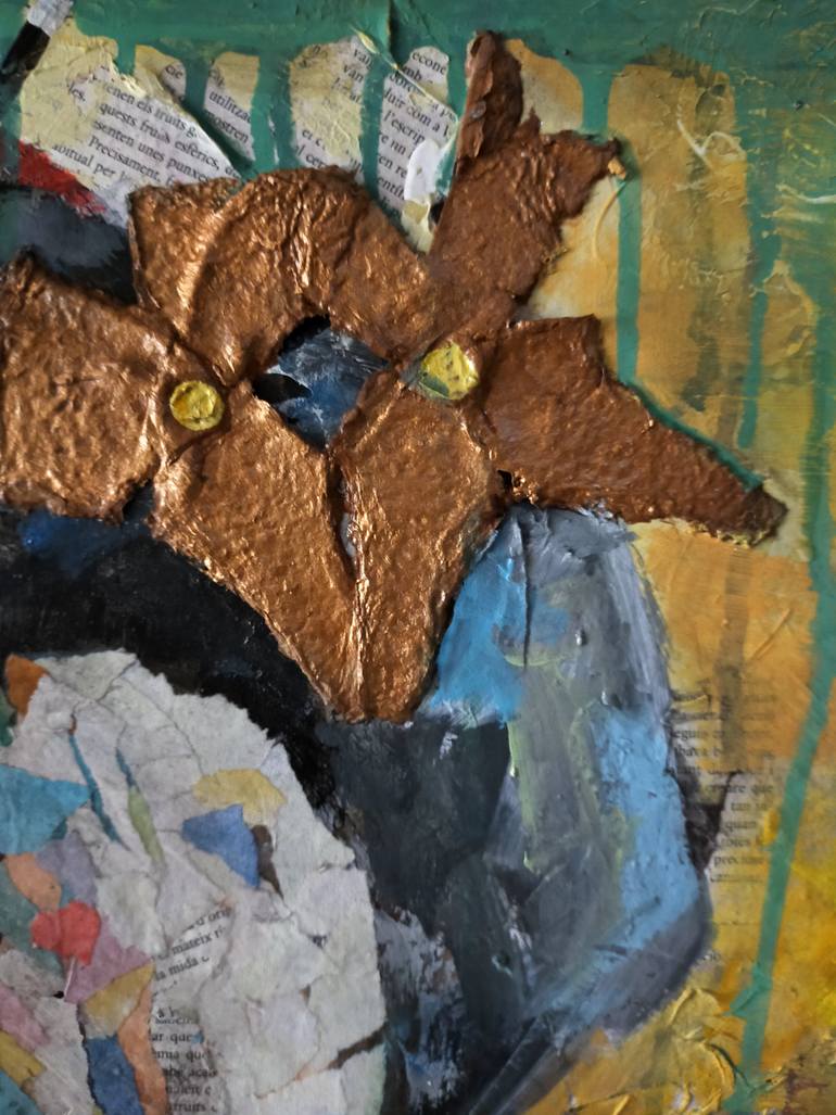 Original Conceptual Pop Culture/Celebrity Painting by Josep Pozo 