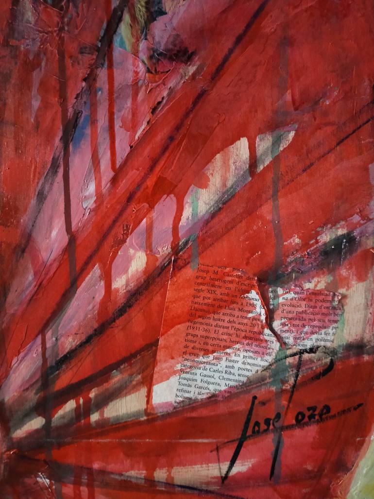 Original Conceptual Pop Culture/Celebrity Painting by Josep Pozo 