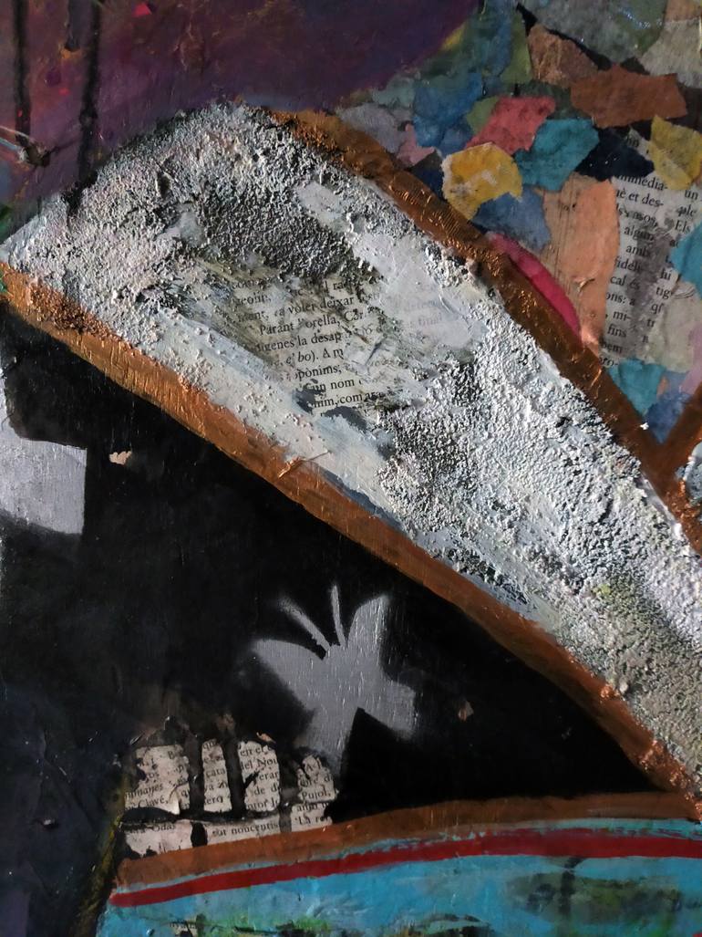 Original Conceptual Pop Culture/Celebrity Painting by Josep Pozo 