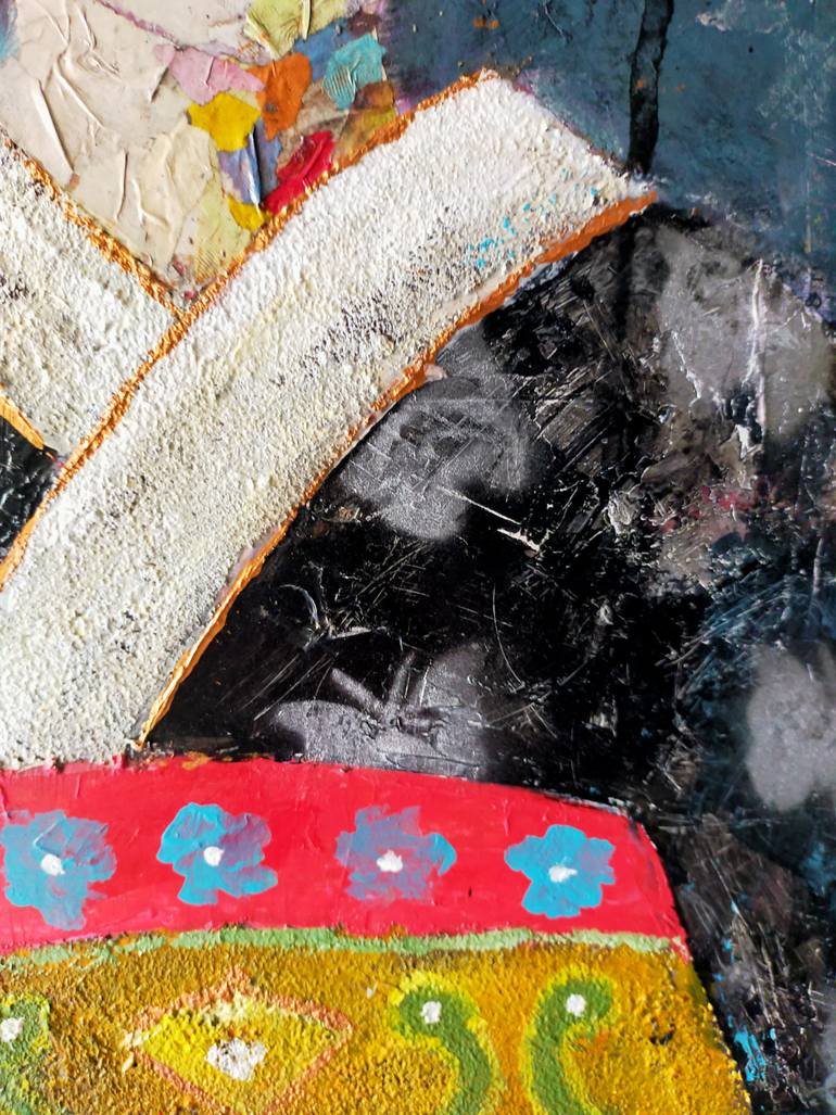 Original Expressionism Women Painting by Josep Pozo 